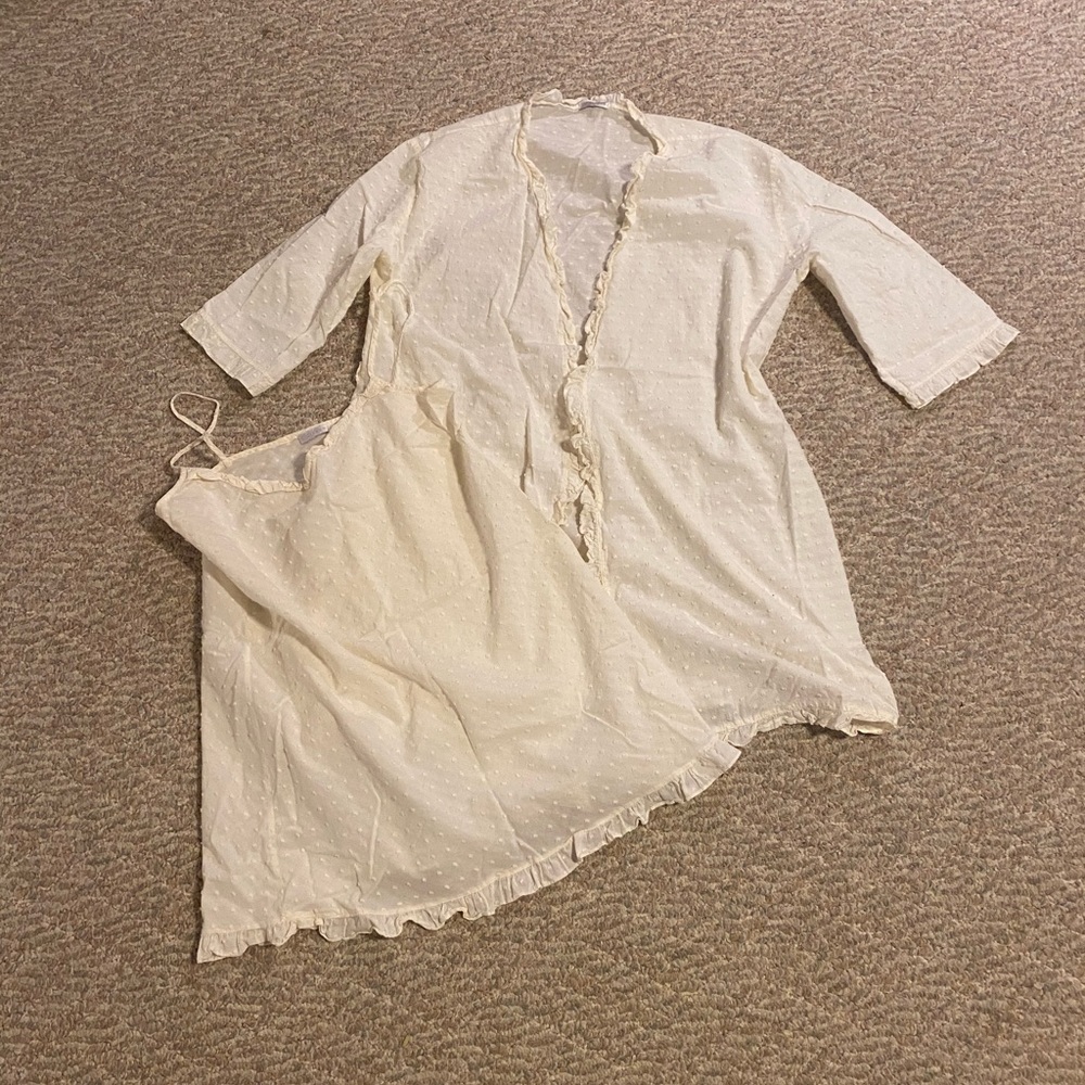 2 piece nighty and robe